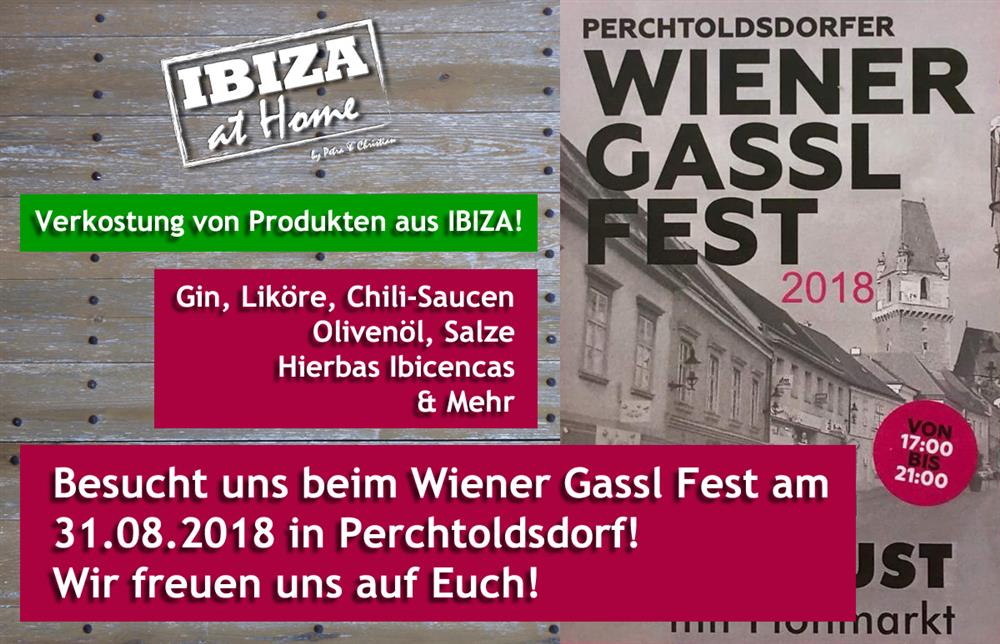 Einladung zum Wiener Gassl Fest 2018